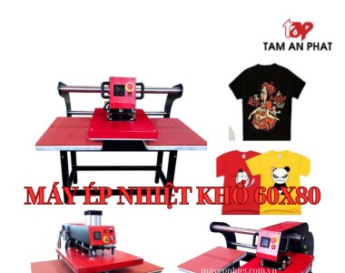 Máy ép nhiệt khổ 60x80 - Máy ép chuyển nhiệt khổ lớn chính hãng
