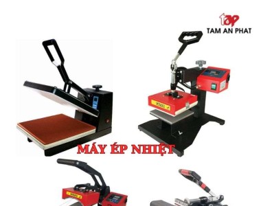Tìm hiểu Máy ép nhiệt áo, máy ép nhiệt mũ, máy ép cốc, máy ép nhiệt logo