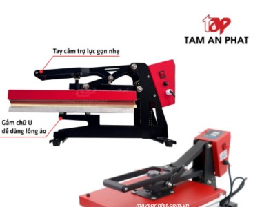 Máy ép nhiệt phẳng 32x45 lồng áo chuyên dụng - lý do bạn nên chọn