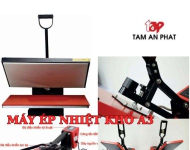 Máy ép nhiệt khổ A3 - bí quyết tạo ra những thiết kế thời trang độc đáo