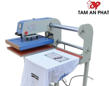 Máy ép nhiệt 2 mâm 40x60 khí nén - Giải pháp in ấn toàn diện