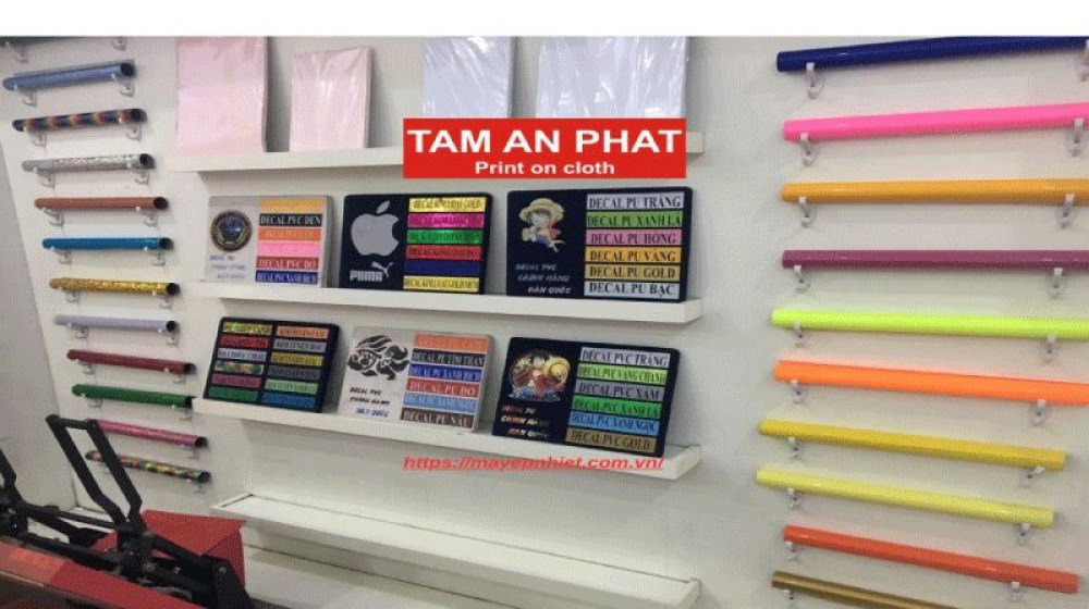 Báo Giá Decal Chuyển Nhiệt 2025 - Decal In Áo Chất Lượng Cao, Giá Tốt