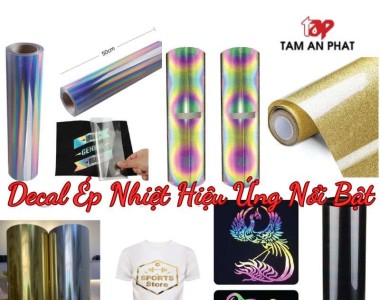 Decal chuyển màu là gì? hướng dẫn in decal chuyển nhiệt