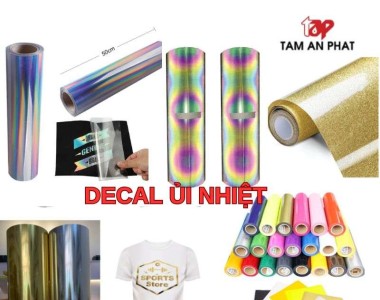 Decal ủi nhiệt - Tất tần tật những điều bạn cần biết
