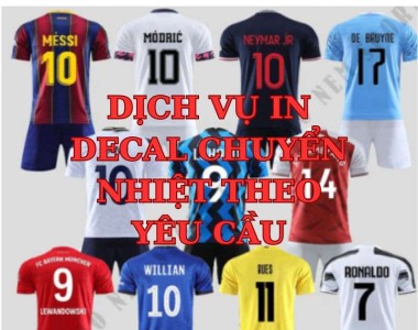 Địa chỉ cung cấp Decal chuyển nhiệt - in decal chuyển nhiệt theo yêu cầu.