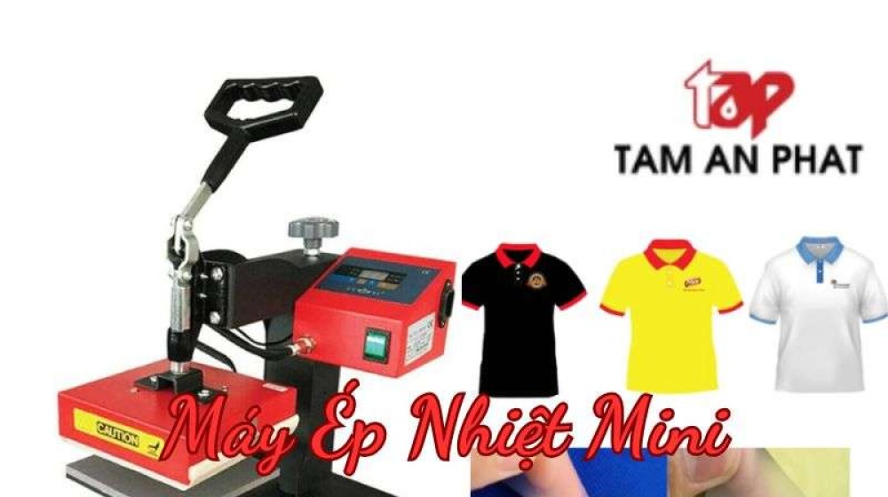 [Khám phá] Máy ép chuyển nhiệt mini 15x15 in logo áo chuyên nghiệp