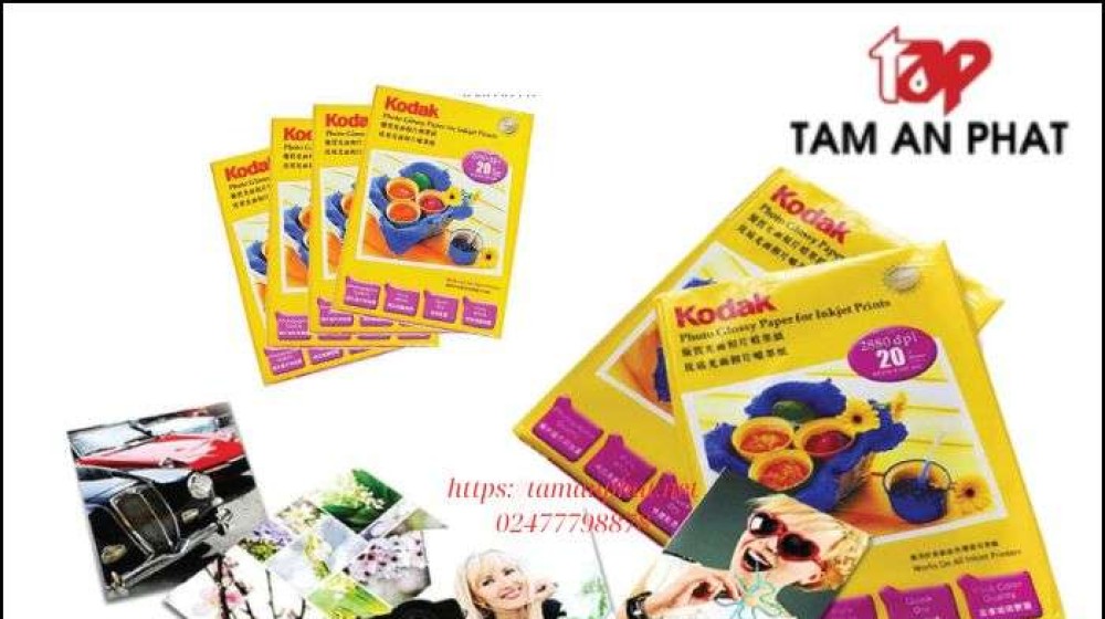 Giấy in ảnh Kodak thương hiệu giấy in cao cấp đỉnh cao chất lượng