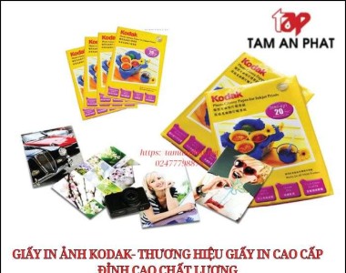 Giấy in ảnh Kodak thương hiệu giấy in cao cấp đỉnh cao chất lượng
