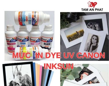 Khám phá dòng mực Dye UV Canon Inksun đỉnh cao của nghệ thuật ảnh