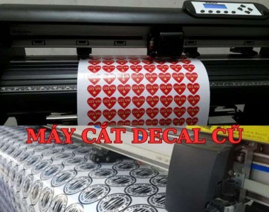 Máy cắt decal cũ - Kinh nghiệm mua máy cắt decal cũ tại hà nội