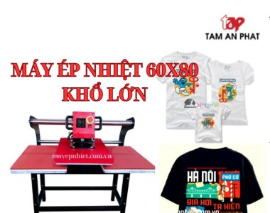 Máy ép chuyển nhiệt khổ lớn - Cách mạng công nghệ in ấn chất lượng cao