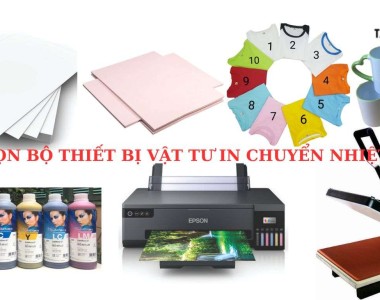 Bộ thiết bị in chuyển nhiệt cần những gì? Mua trọn gói giá tốt ở đâu uy tín?