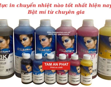 Mực in chuyển nhiệt tốt nhất hiện nay – Bật mí từ chuyên gia