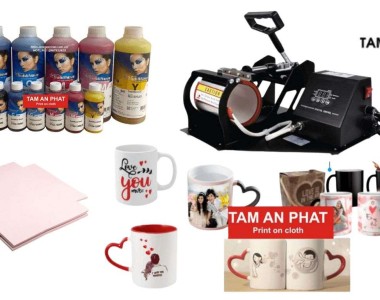 Mực in chuyển nhiệt có in được lên ly sứ không? Giải đáp từ chuyên gia