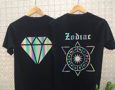 In chuyển nhiệt lên áo tối màu bằng decal chuyển nhiệt