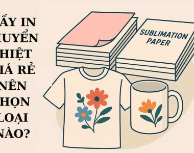 Giấy in chuyển nhiệt giá rẻ – Gợi ý chọn đúng loại phù hợp