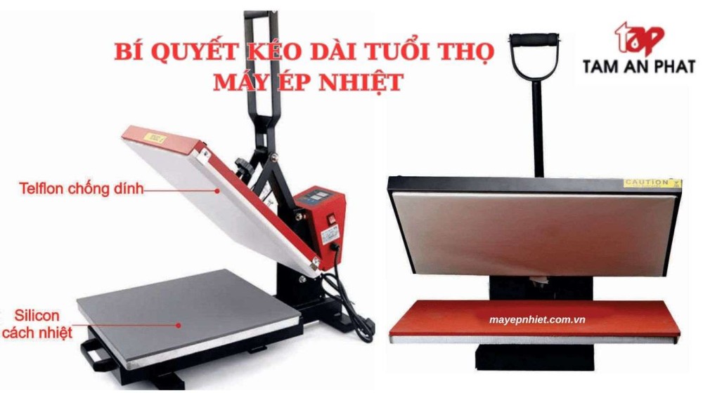 Bí quyết kéo dài tuổi thọ máy ép nhiệt ít ai chia sẻ