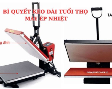 Bí quyết kéo dài tuổi thọ máy ép nhiệt ít ai chia sẻ