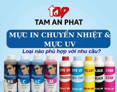 Mực in chuyển nhiệt và mực in UV: Loại nào phù hợp với nhu cầu của bạn?