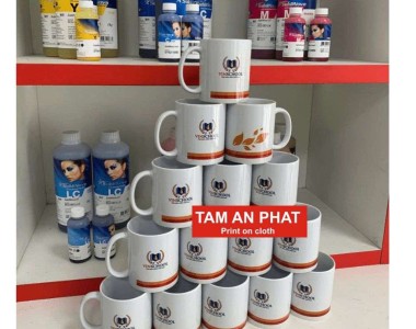 Hướng dẫn cách in hình lên ly sứ bằng máy ép nhiệt