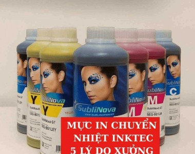 Tại sao nên chọn mực in chuyển nhiệt InkTec? 5 lý do chủ xưởng tiết lộ