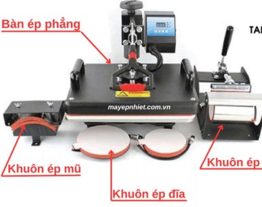 Máy ép nhiệt đa năng: Có nên đầu tư một máy cho nhiều mục đích?