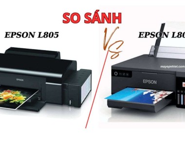 So sánh máy in Epson L805 và máy in Epson L8050