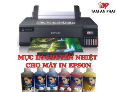 Mực in chuyển nhiệt cho máy in Epson 6 màu bí quyết in ấn sắc nét