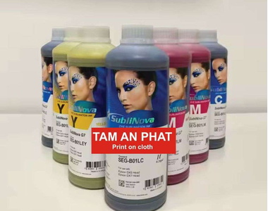Mực in chuyển nhiệt Epson 6 màu chai 100ml - 1 Lít giá rẻ
