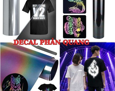 Decal phản quang in áo thể thao: Hướng dẫn chọn màu & ứng dụng