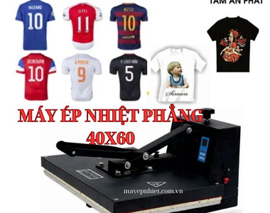 Máy ép nhiệt 40x60 in áo: Cấu tạo, ứng dụng và cách sử dụng