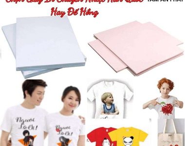 So sánh giấy in chuyển nhiệt đế hồng & giấy hàn quốc, chọn loại nào?