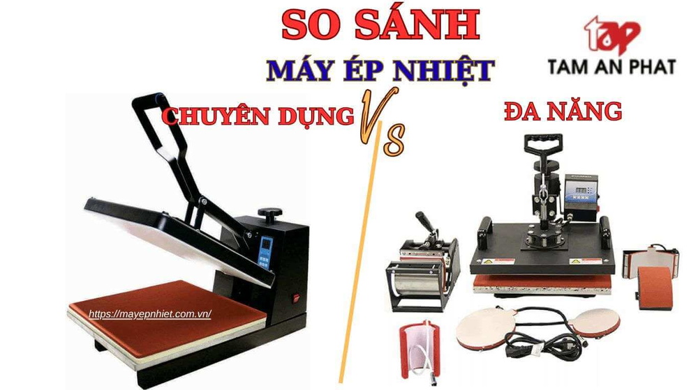 Máy ép nhiệt đa năng và máy ép chuyên dụng: loại nào phù hợp với bạn?