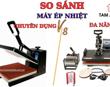 Máy ép nhiệt đa năng và máy ép chuyên dụng: loại nào phù hợp với bạn?
