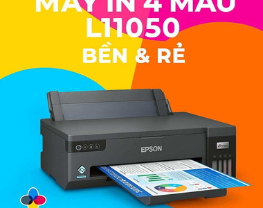 Máy in Epson 4 màu L11050 – Giải pháp in ấn đa năng, tốc độ cao