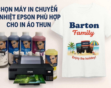 Chọn máy in chuyển nhiệt Epson phù hợp cho in áo thun 