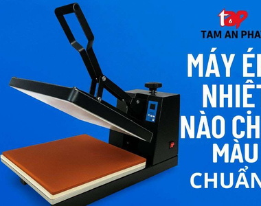 Máy ép nhiệt nào cho màu chuẩn? Chuyên gia tiết lộ bí quyết