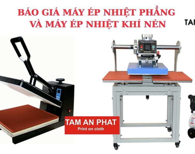  Báo giá máy ép nhiệt phẳng & máy ép nhiệt khí nén tự động mới nhất 2025