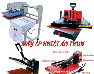Gợi ý 5 mẫu máy ép nhiệt tốt nhất cho ngành may mặc và in áo thun