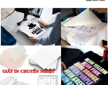 Giấy in chuyển nhiệt là gì? Phân loại và cách sử dụng chi tiết từ A–Z cho người mới bắt đầu