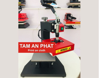 Máy ép nhiệt logo là gì? Giải pháp ép logo chuyên nghiệp cho xưởng in áo