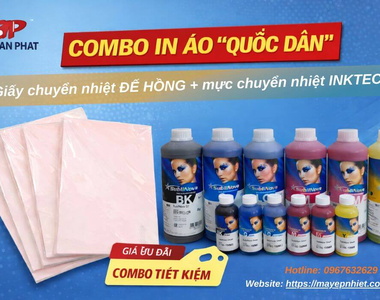 Giấy in chuyển nhiệt đế hồng – Giải pháp in chuyển nhiệt ổn định