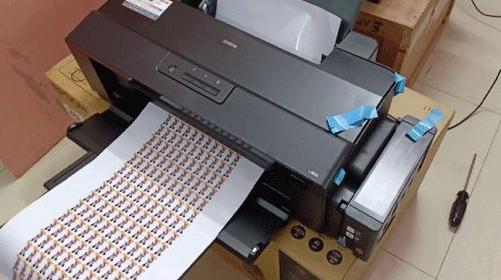 Máy in decal chuyển nhiệt A3 - máy in PET