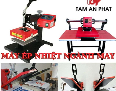 Máy ép nhiệt ngành may: Phân loại chi tiết và bảng giá cập nhật 2026