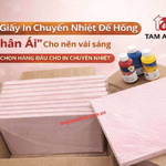 Giấy in chuyển nhiệt đế hồng: Giải mã chất lượng & hướng dẫn in ấn từ A-Z