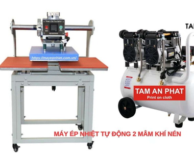 Máy ép nhiệt khí nén là gì "Có đáng đầu tư?" 
