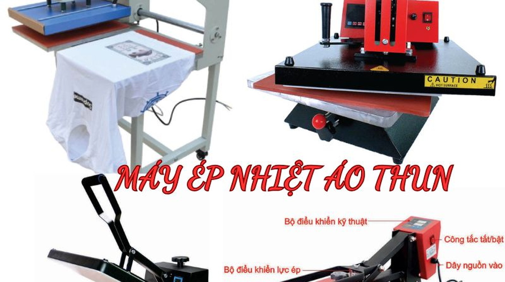 Máy ép nhiệt quần áo chính hãng 2026 – Giá tốt, ép bền đẹp, dễ sử dụng