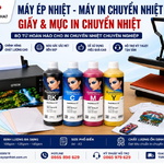 Máy ép nhiệt, máy in chuyển nhiệt, giấy & mực in chuyển nhiệt chính hãng 