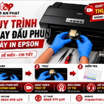 Quy trình thay đầu phun Epson mới chính hãng tại Tâm An Phát