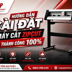 Hướng dẫn cài đặt máy cắt decal Zipcut thành công 100% tại nhà, từ A-Z
